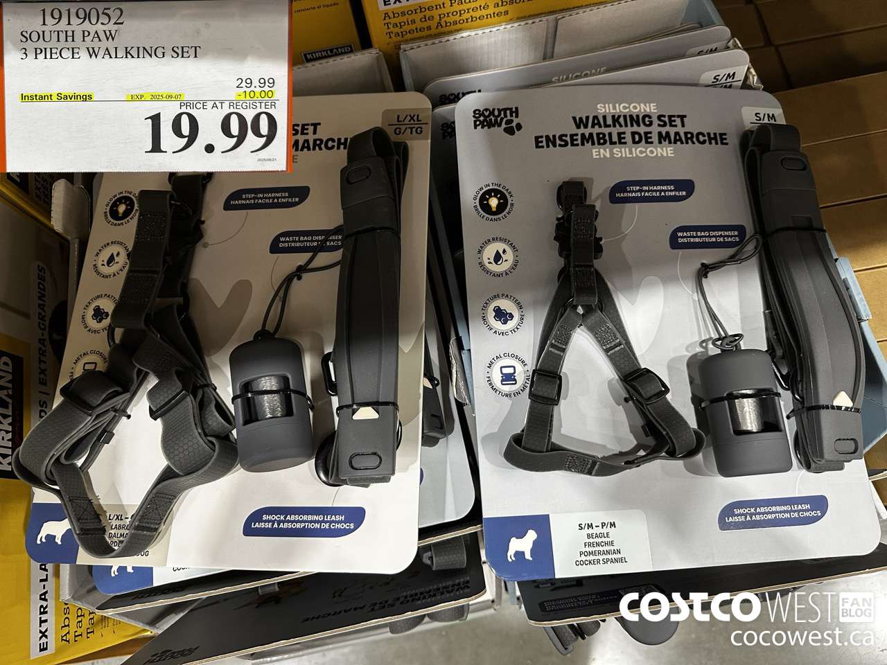 1919052 SOUTH PAW 3 PIECE WALKING SET ($10.00 INSTANT SAVINGS EXPIRES ON 2025-09-07) $19.99