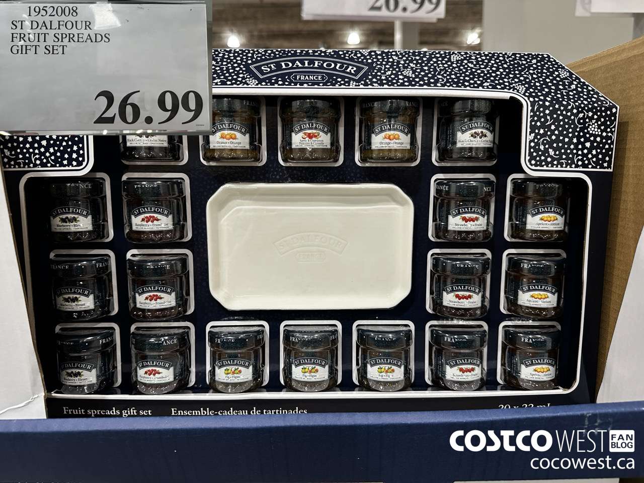 1952008 ST DALFOUR FRUIT SPREADS GIFT SET $26.99