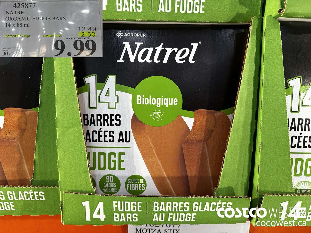 425877 TRADITIONS ORGANIC FUDGE BARS 14 COUNT ($2.50 INSTANT SAVINGS EXPIRES ON 2025-09-28) $9.99