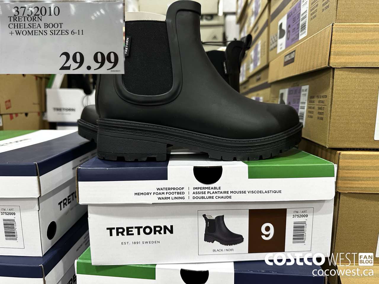 3752010 TRETORN CHELSEA BOOT WOMENS SIZES 6-11 $29.99