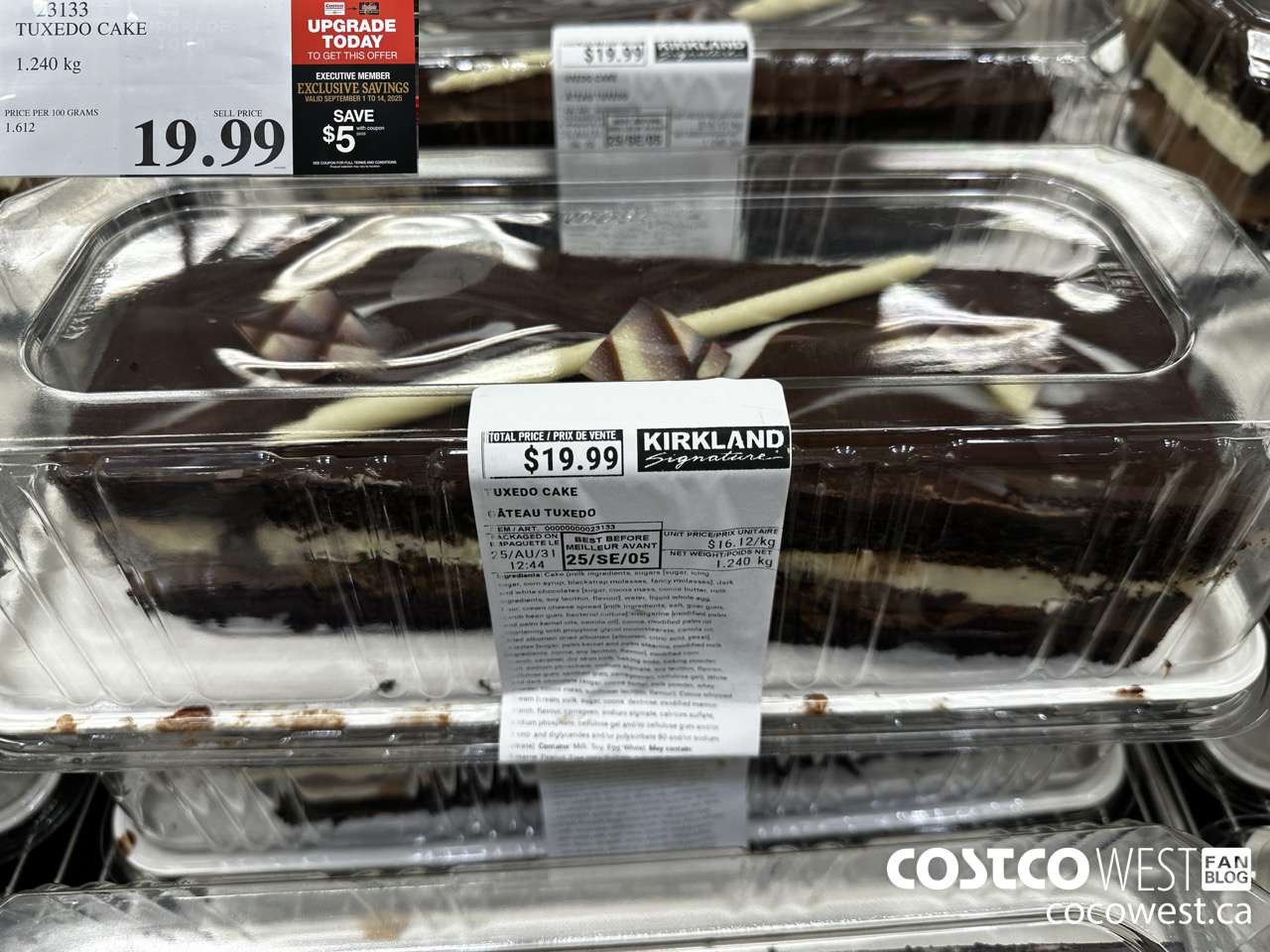 23133 TUXEDO CAKE ($5.00 INSTANT SAVINGS EXPIRES ON 2025-09-14) $14.99