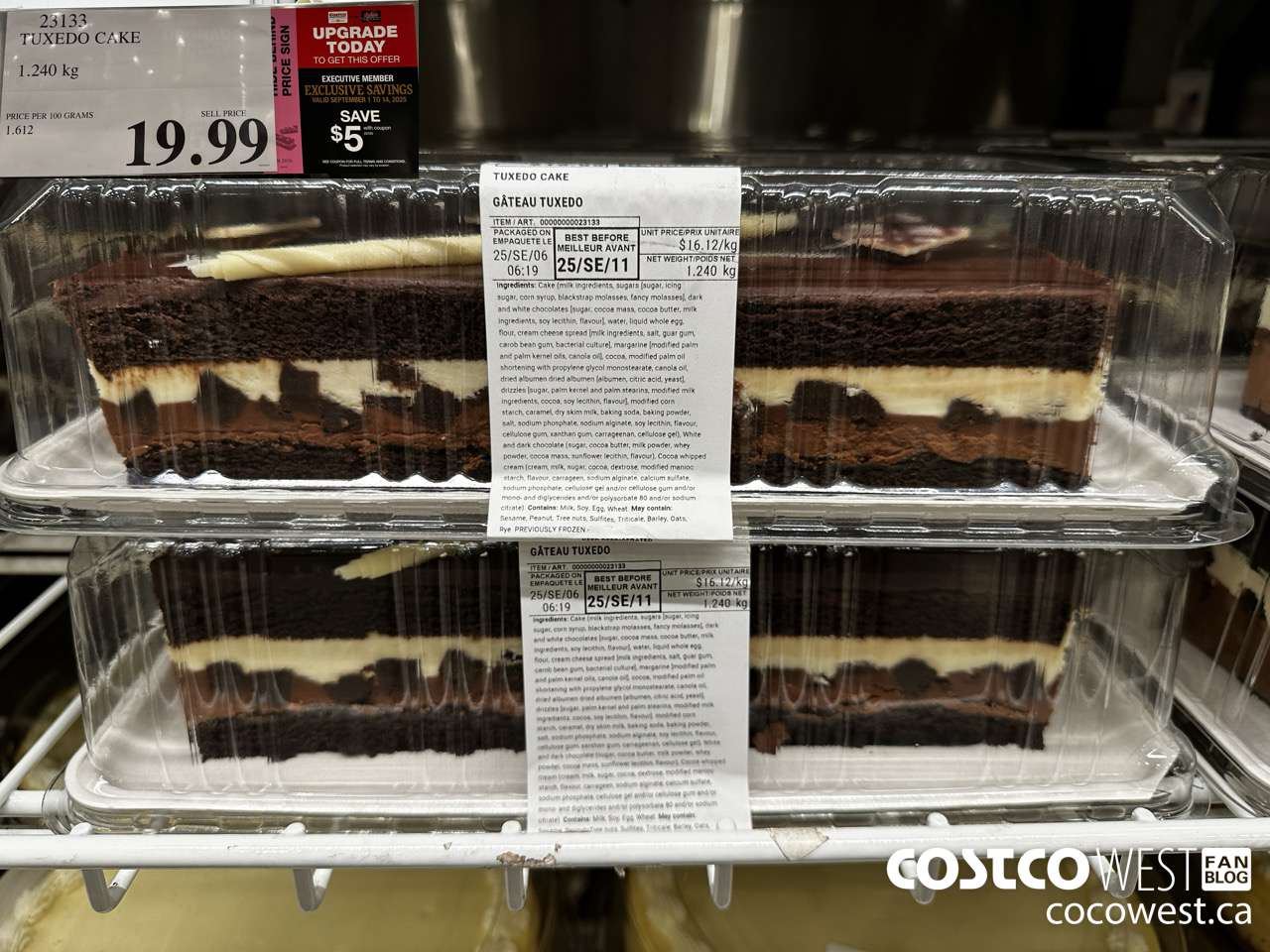 23133 TUXEDO CAKE ($5.00 INSTANT SAVINGS EXPIRES ON 2025-09-14) $14.99