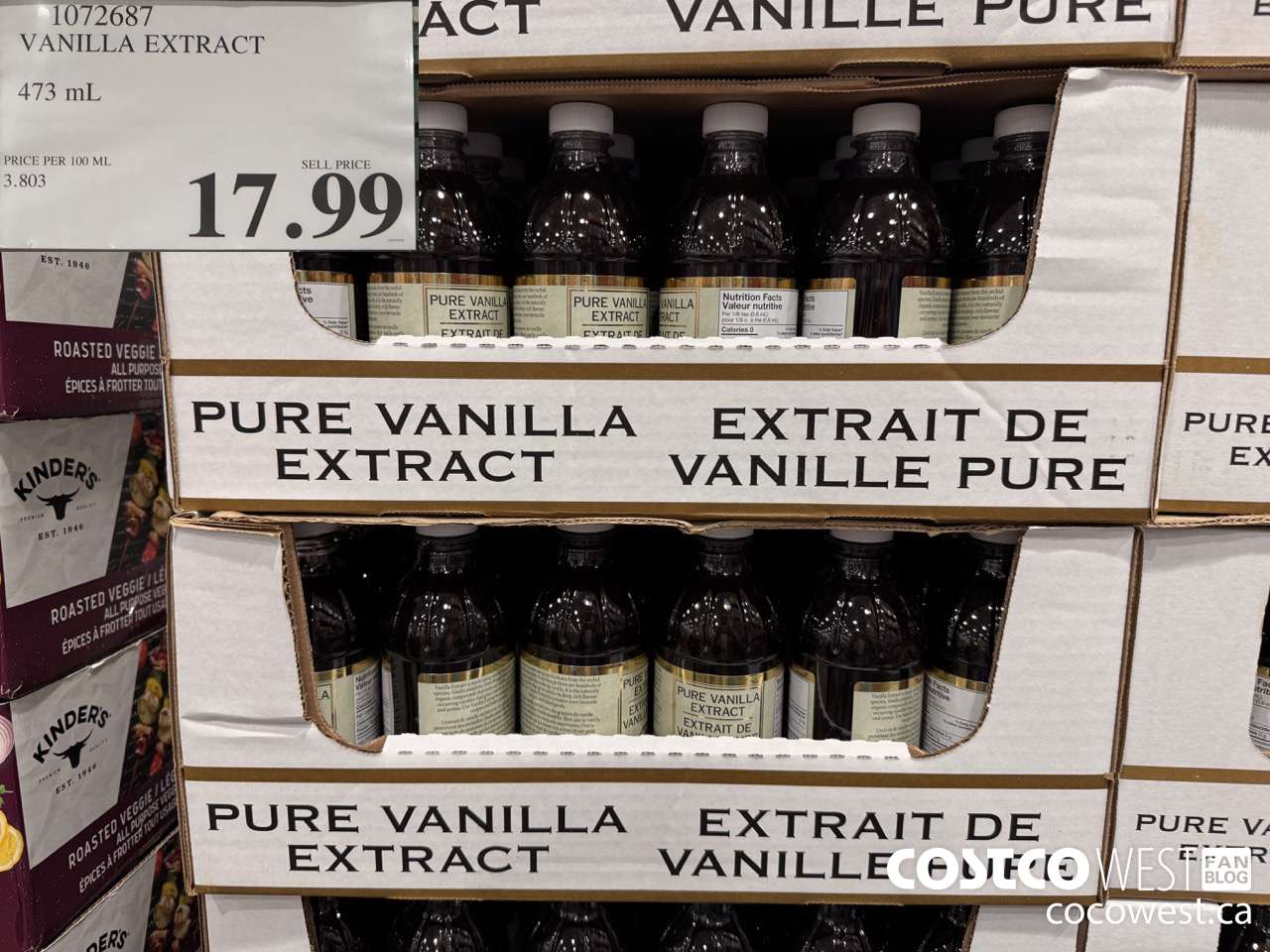 1072687 VANILLA EXTRACT 473 ML $17.99