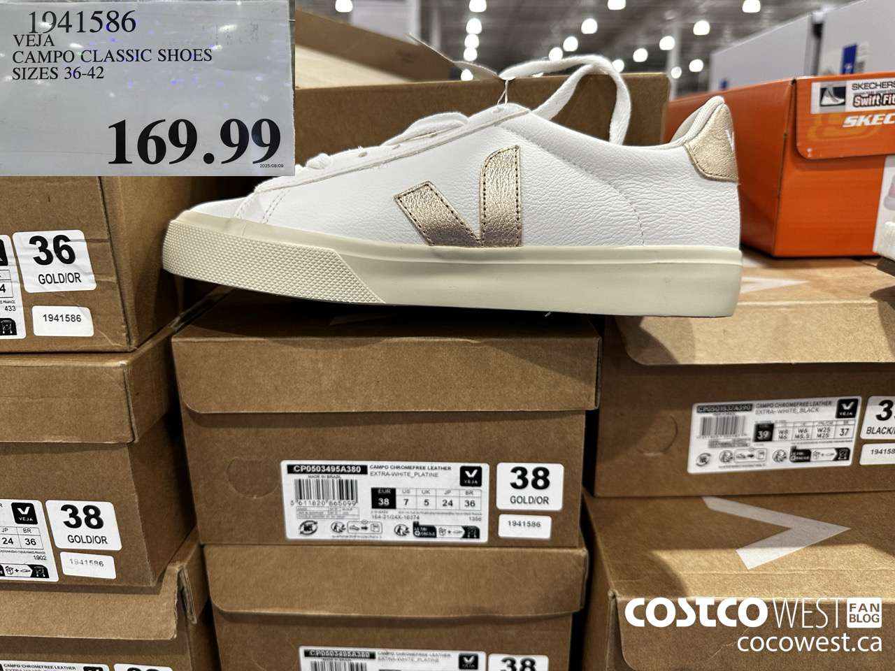 1941586 VEJA CAMPO CLASSIC SHOES SIZES 36-42 $169.99