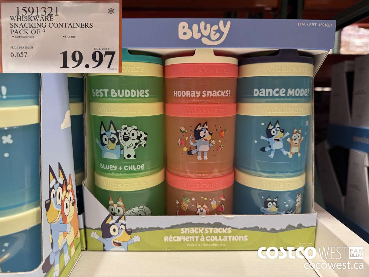 1591321 WHISKWARE SNACKING CONTAINERS PACK OF 3 $19.97