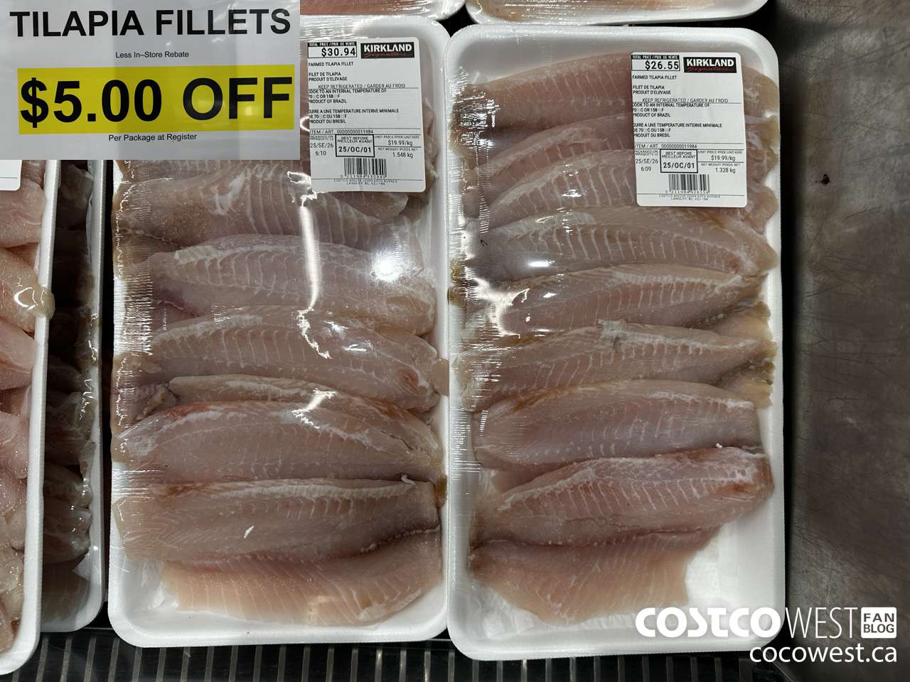 22202 WHOLE TILAPIA (FARMED) ($5.00 INSTANT SAVINGS)