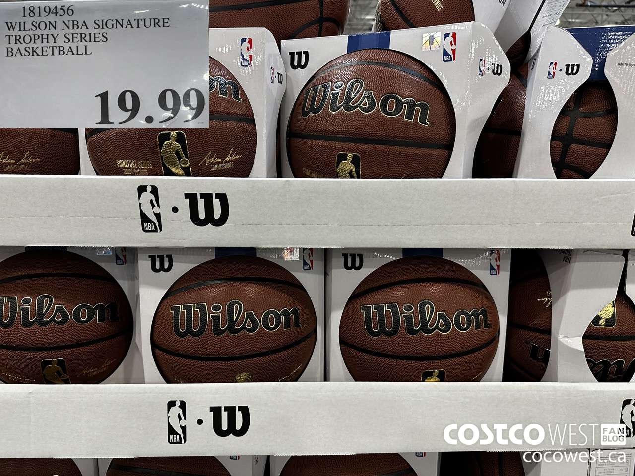 1819456 WILSON NBA SIGNATURE TROPHY SERIES BASKETBALL $19.99