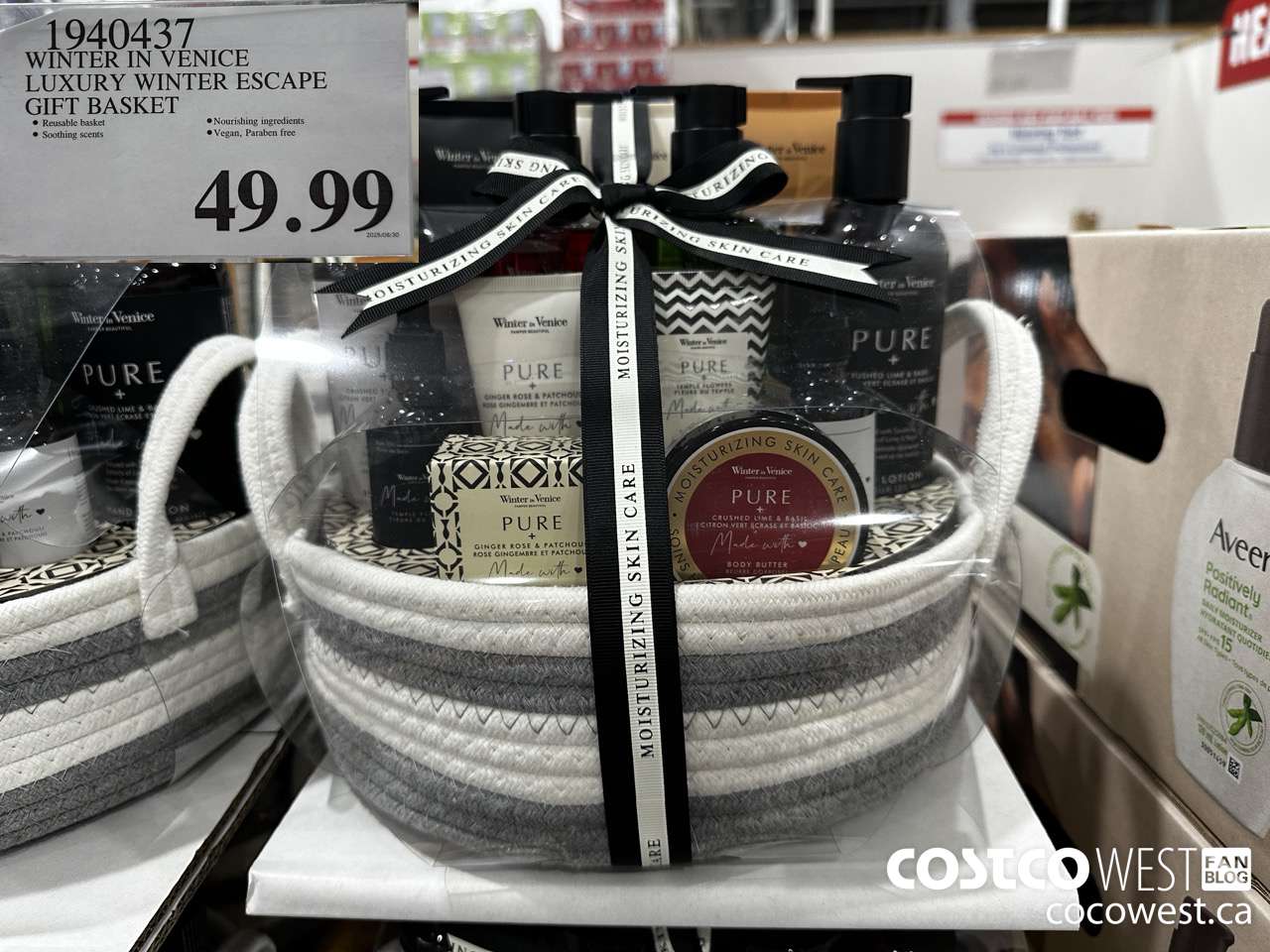 1940437 WINTER IN VENICE LUXURY WINTER ESCAPE GIFT BASKET $49.99