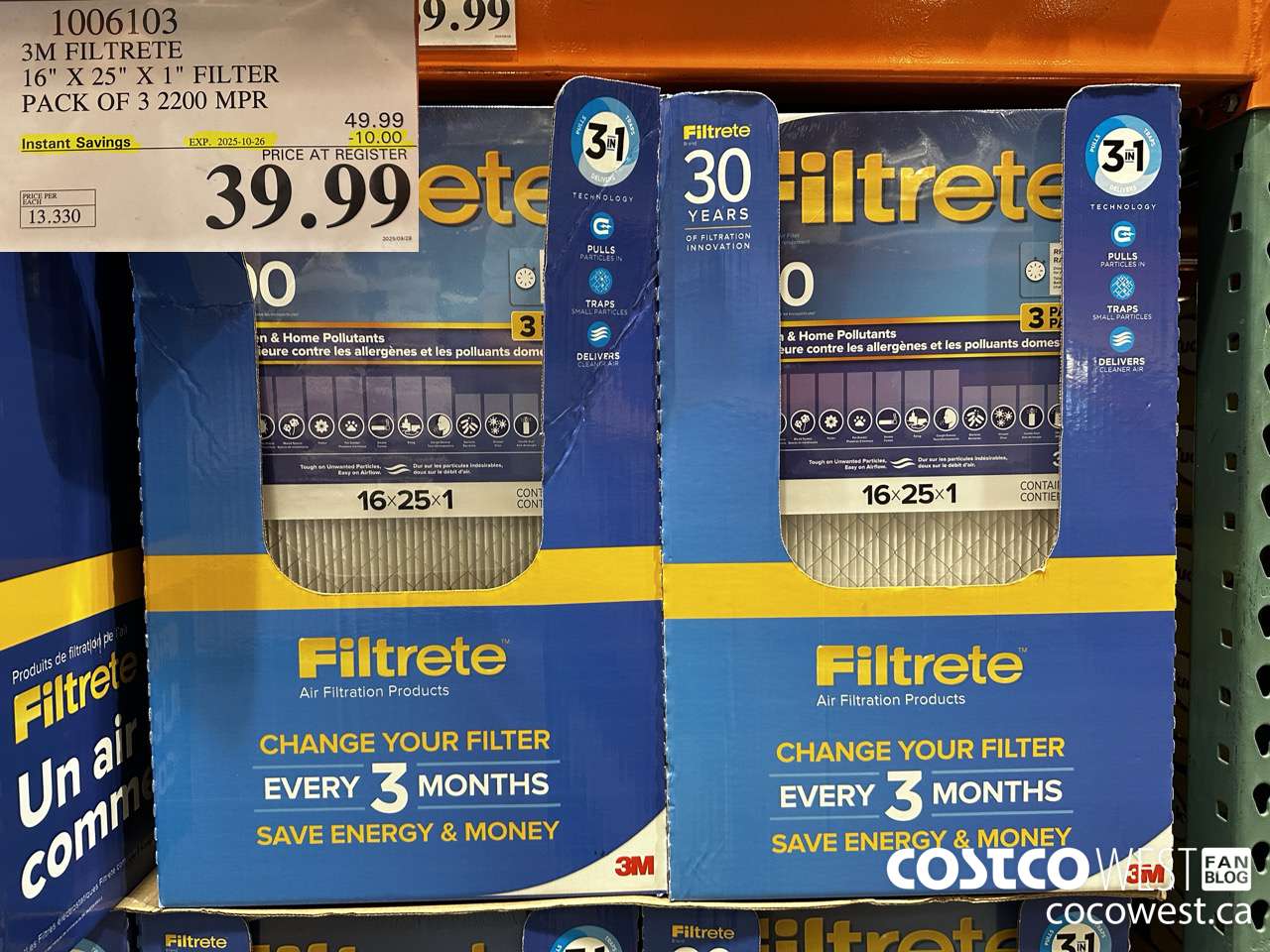 1006103 3M FILTRETE 16