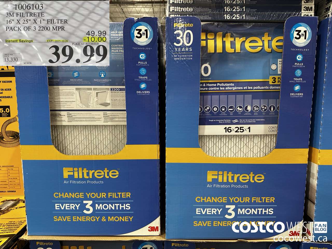 1006103 3M FILTRETE 16