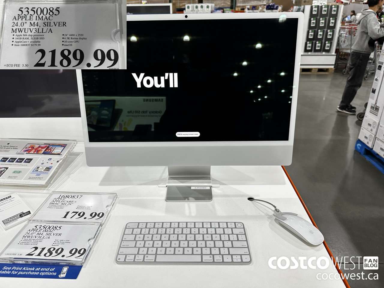 5350085 APPLE IMAC 24.0