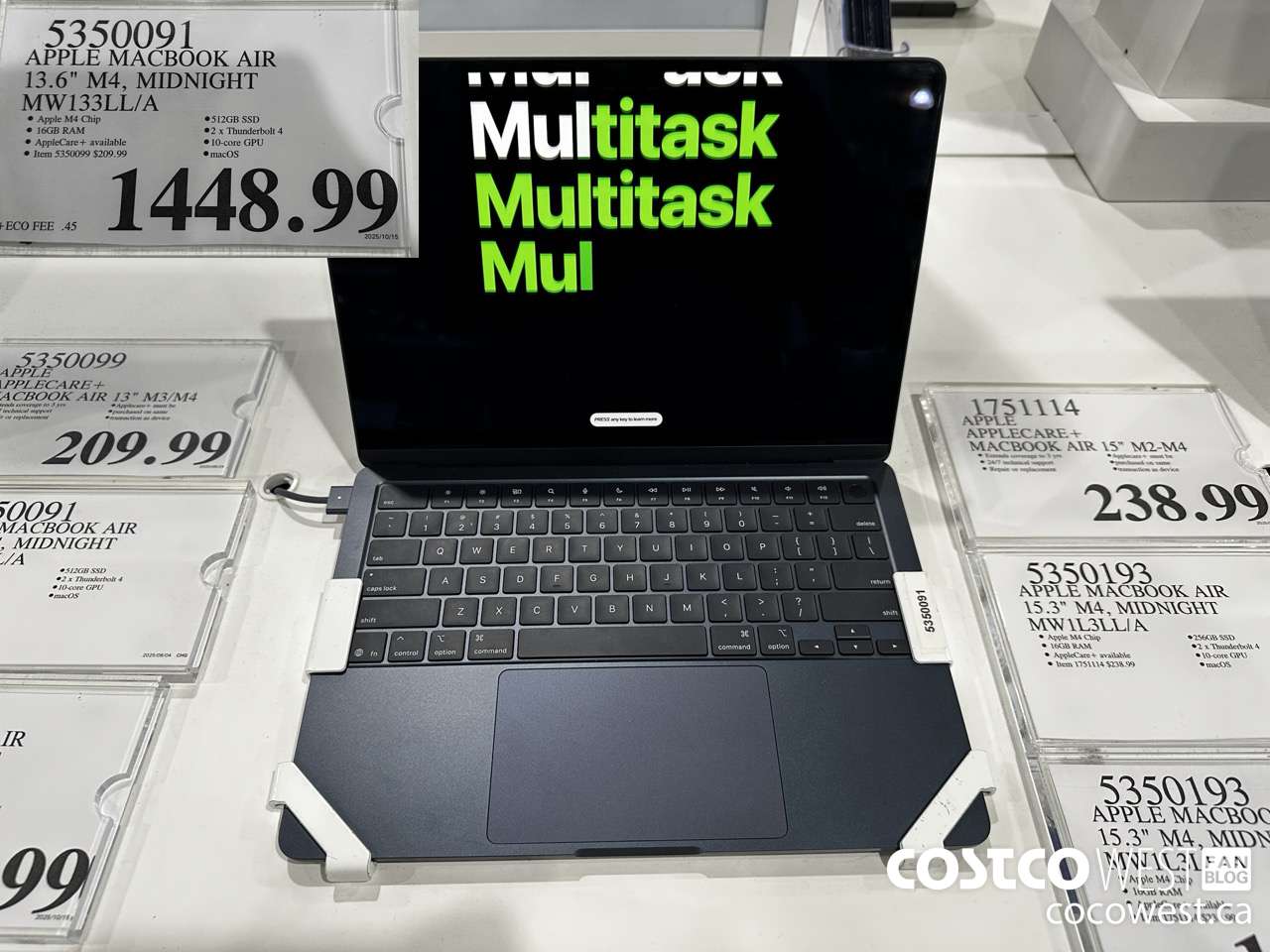 5350091 APPLE MACBOOK AIR 13.6