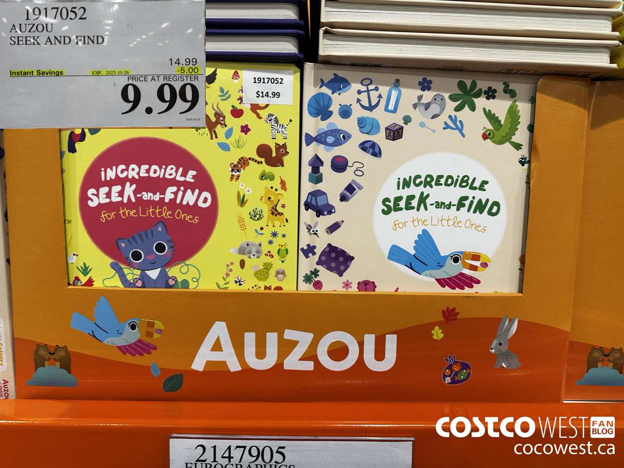 1917052 AUZOU SEEK AND FIND ($5.00 INSTANT SAVINGS EXPIRES ON 2025-10-26) $9.99