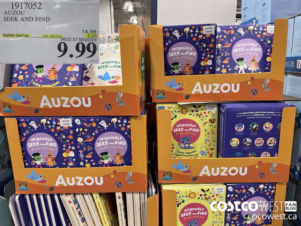 1917052 AUZOU SEEK AND FIND ($5.00 INSTANT SAVINGS EXPIRES ON 2025-10-26) $9.99