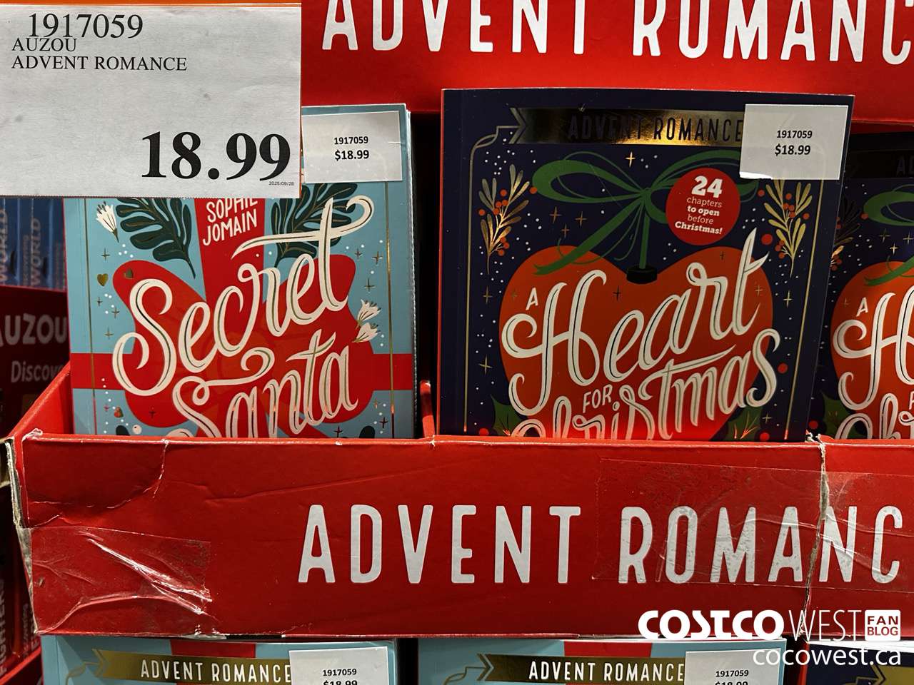 1917059 AZOU ADVENT ROMANCE $18.99