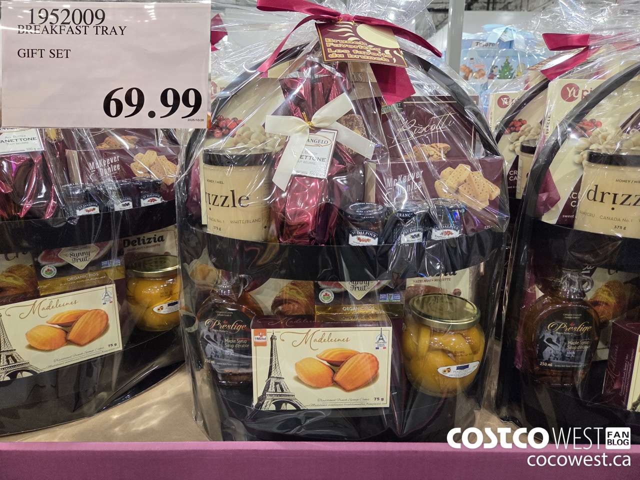 1952009 BREAKFAST TRAY GIFT SET $69.99