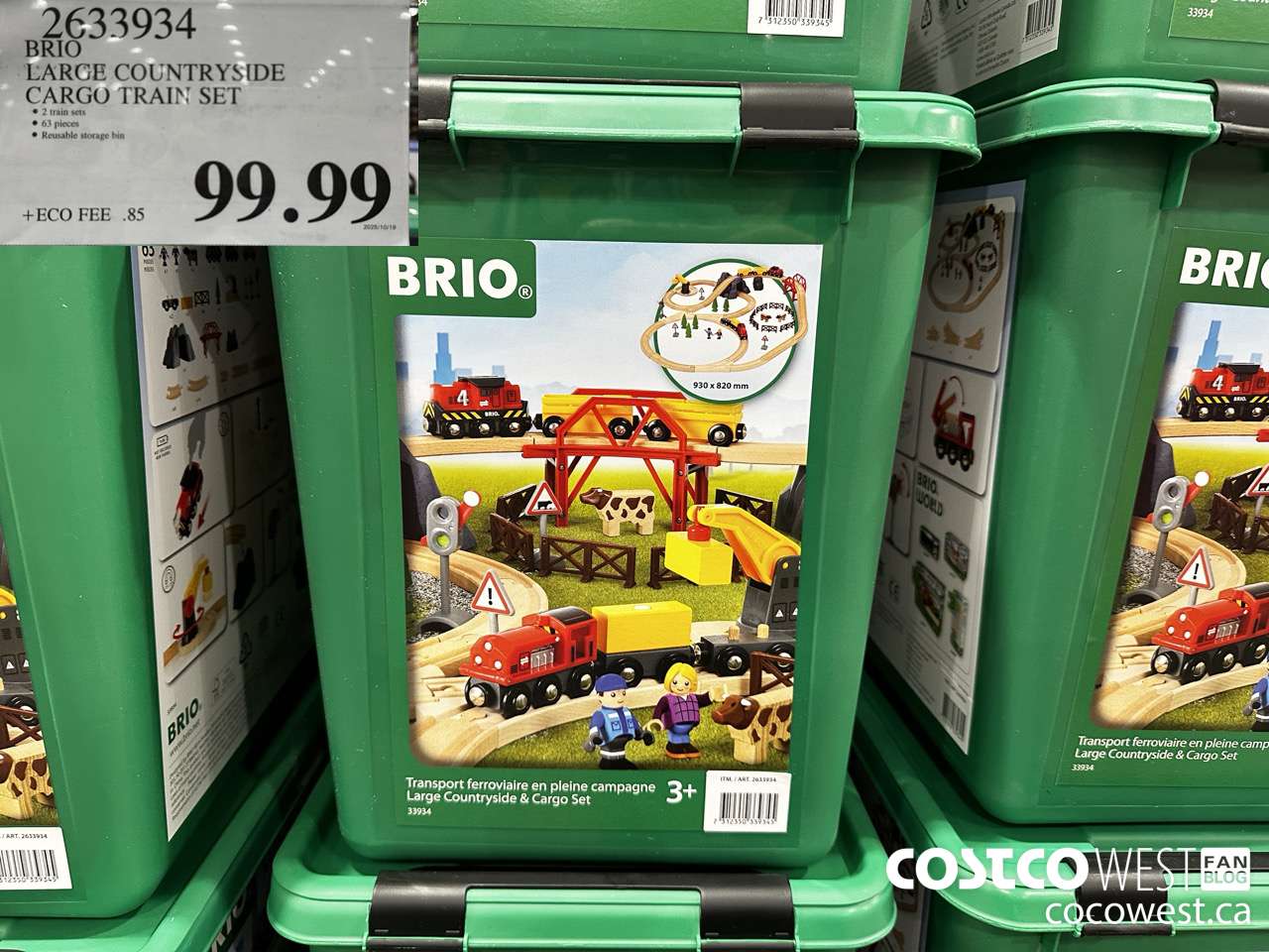 2633934 BRIO LARGE COUNTRYSIDE CARGO TRAIN SET $99.99