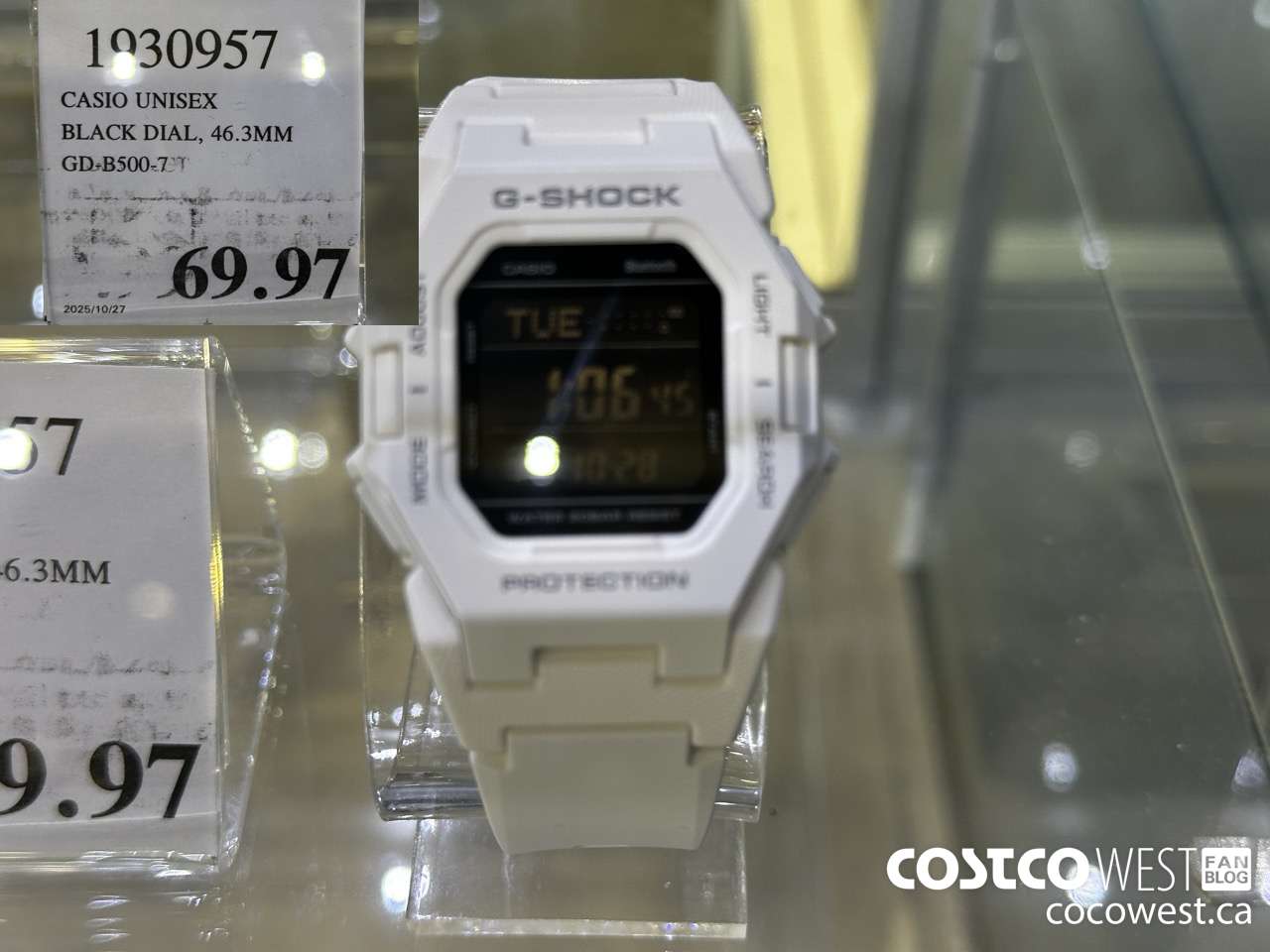 1930957 CASIO UNISEX BLACK DIAL 46.3MM GD-B500-7 $69.97