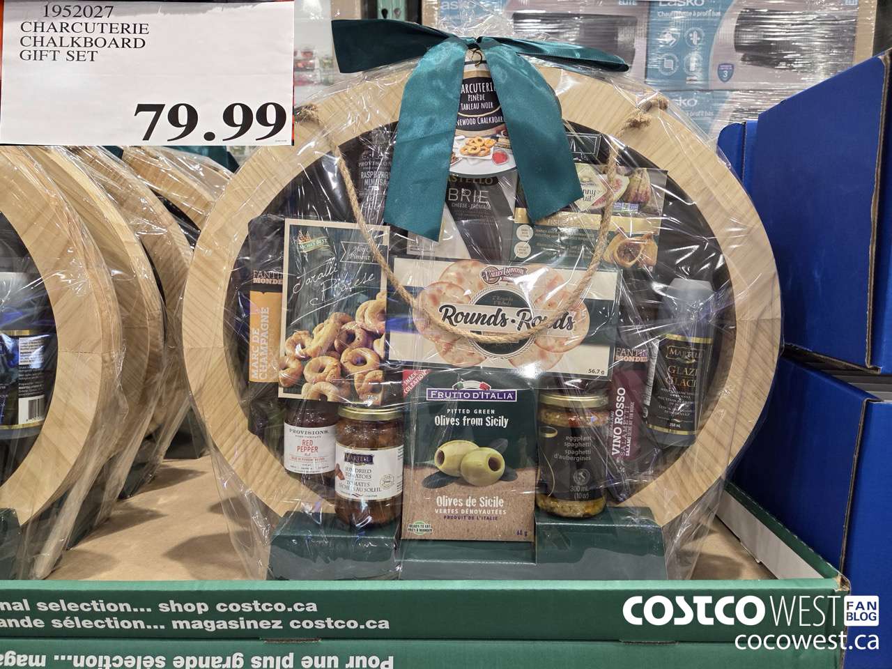 1952027 CHARCUTERIE CHALKBOARD GIFT SET $79.99