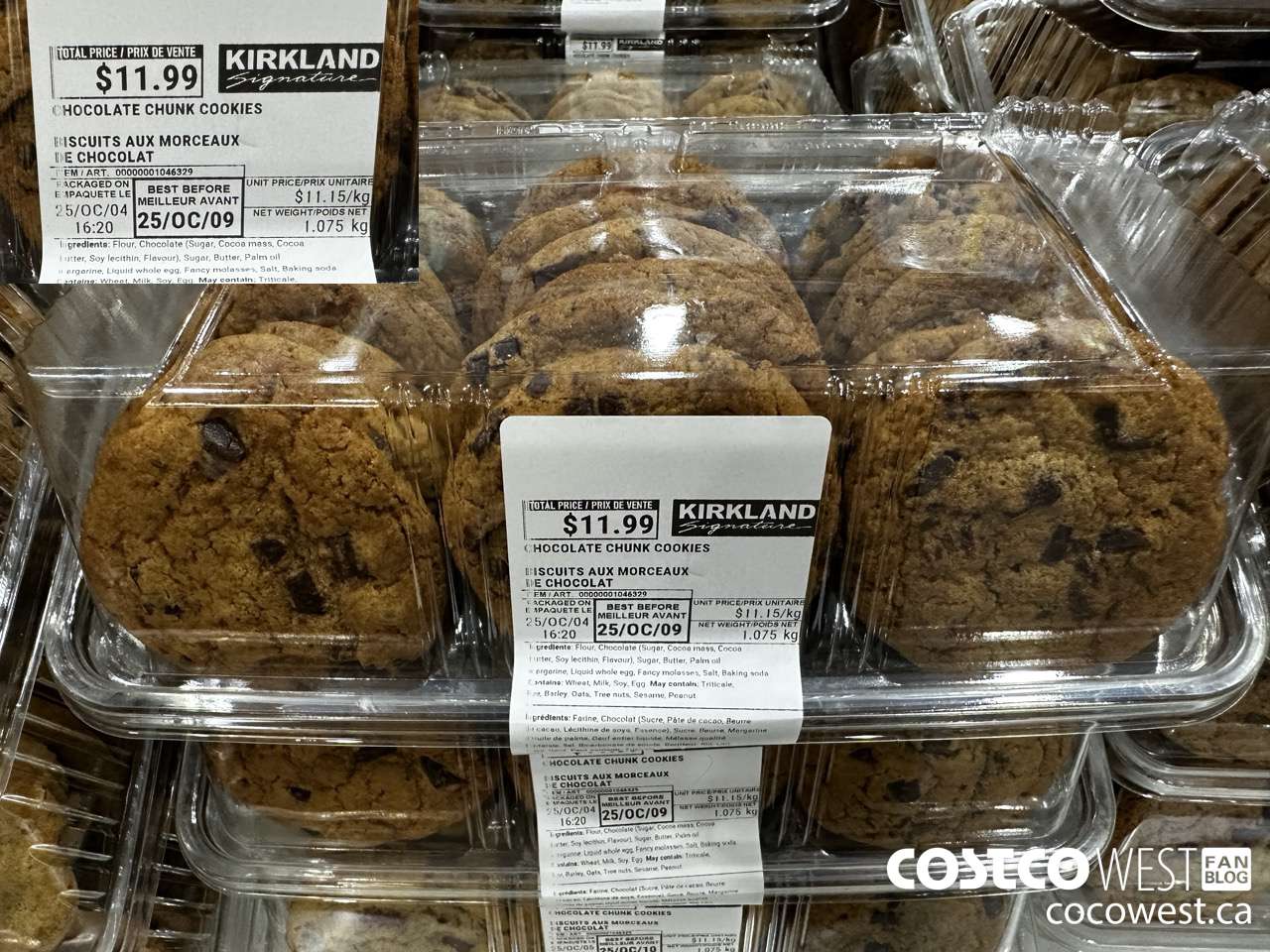 1046329 CHOCOLATE CHUNK COOKIES $11.99