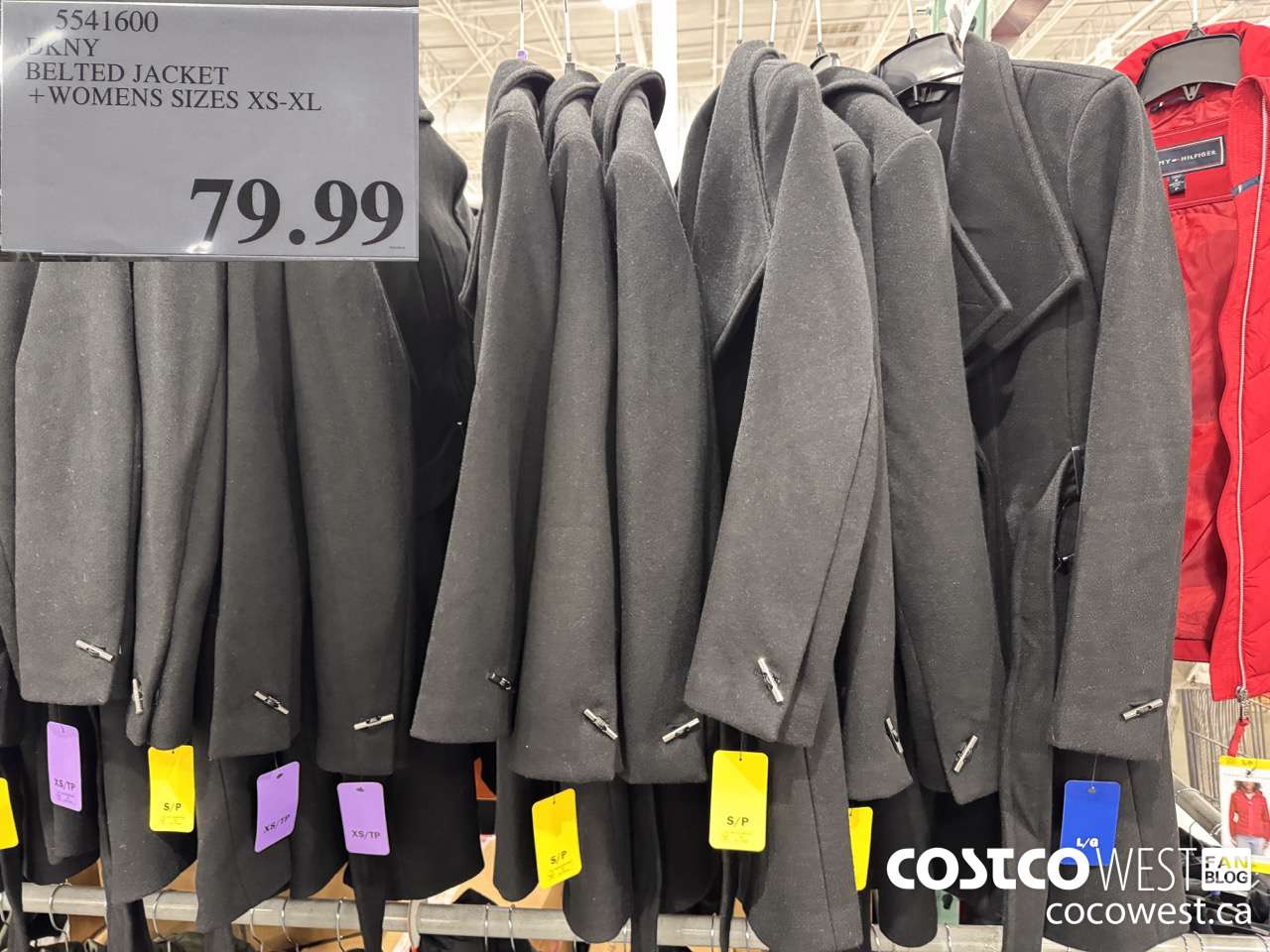 5541600 DKNY BELTED JACKET WOMENS SIZES XS-XL $79.99