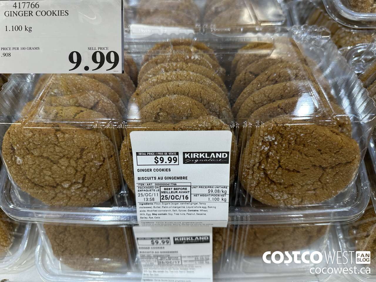 417766 GINGER COOKIES $9.99