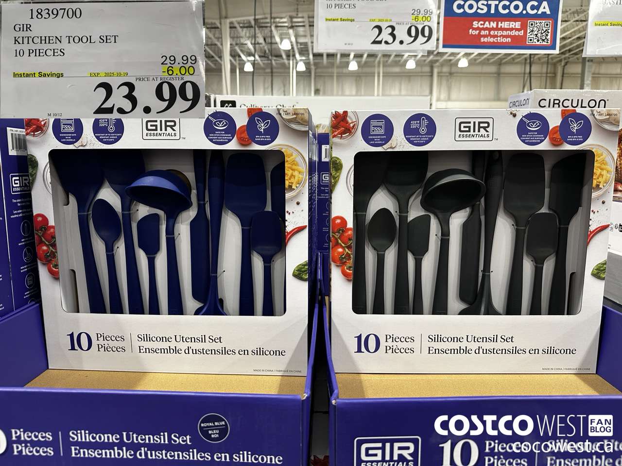 1839700 GIR KITCHEN TOOL SET 10 PIECES ($6.00 INSTANT SAVINGS EXPIRES ON 2025-10-19) $23.99