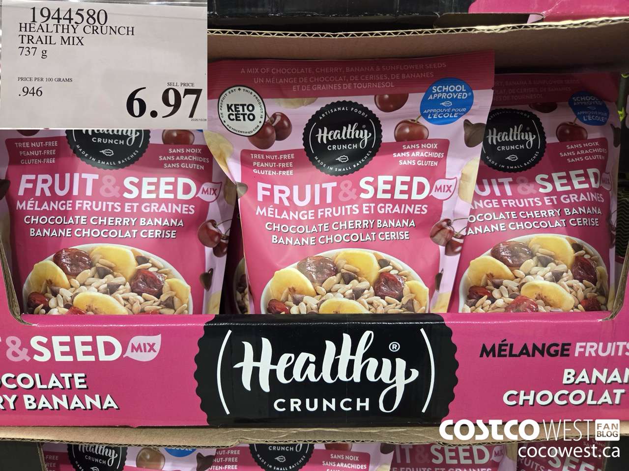 1944580 HEALTHY CRUNCH TRAIL MIX 737G $6.97