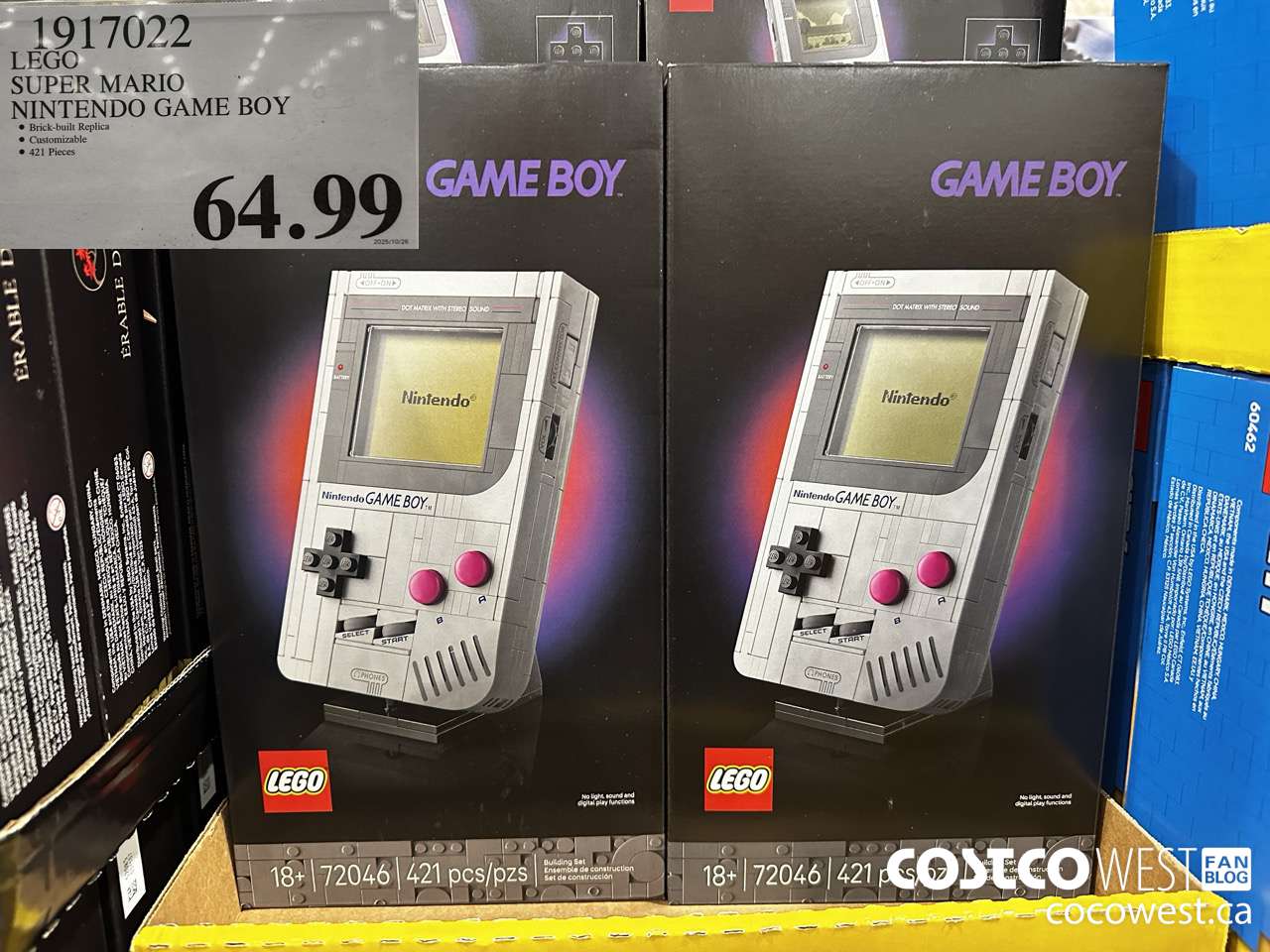 1917022 LEGO SUPER MARIO NINTENDO GAME BOY $64.99