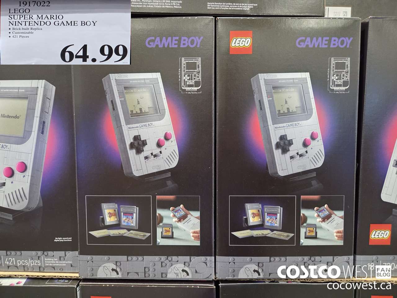 1917022 LEGO SUPER MARIO NINTENDO GAME BOY $64.99