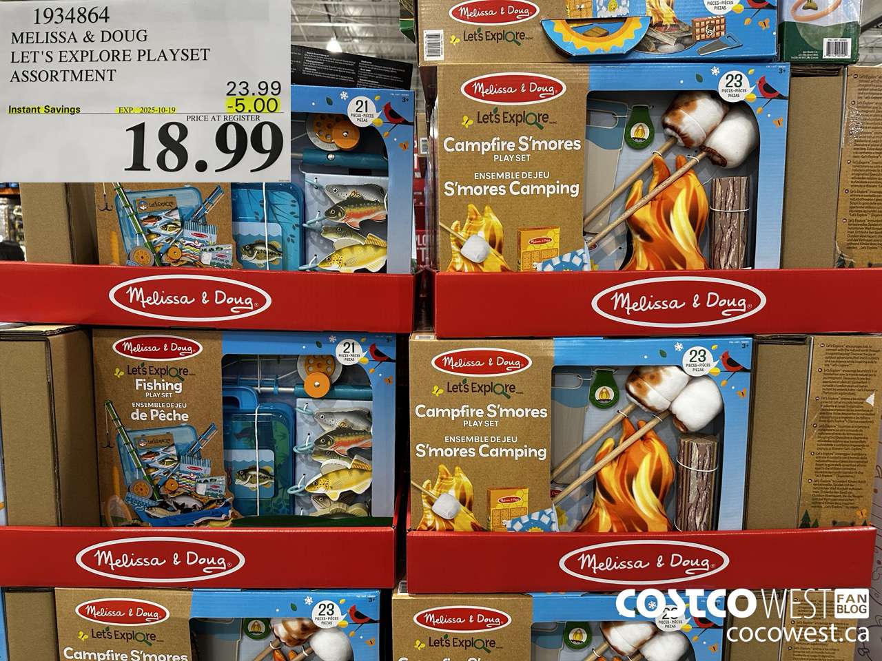 1934864 MELISSA & DOUG LET'S EXPLORE PLAYSET ASSORTMENT ($5.00 INSTANT SAVINGS EXPIRES ON 2025-10-19) $18.99