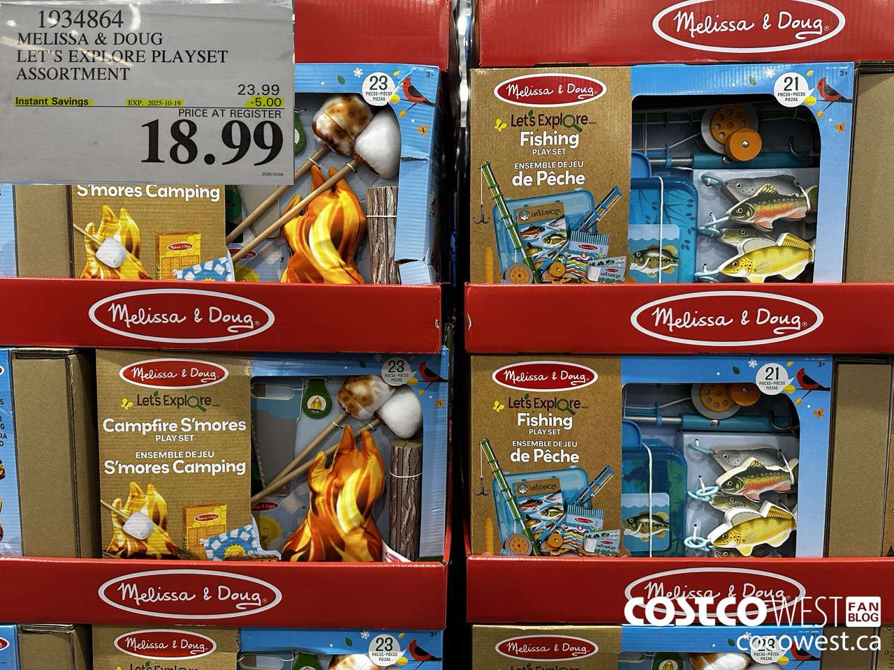 1934864 MELISSA & DOUG LET'S EXPLORE PLAYSET ASSORTMENT ($5.00 INSTANT SAVINGS EXPIRES ON 2025-10-19) $18.99