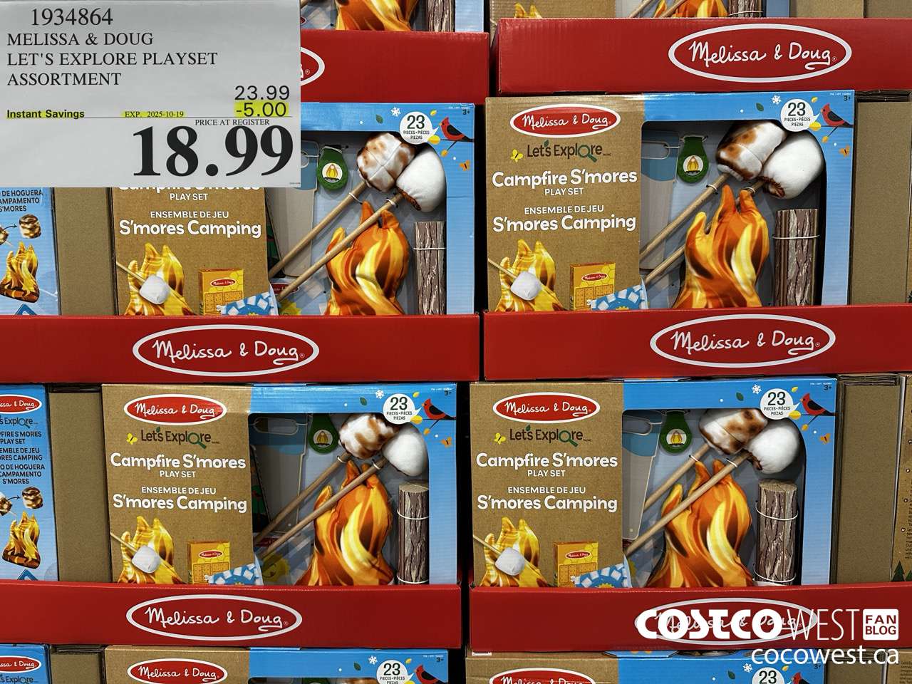 1934864 MELISSA & DOUG LET'S EXPLORE PLAYSET ASSORTMENT ($5.00 INSTANT SAVINGS EXPIRES ON 2025-10-19) $18.99