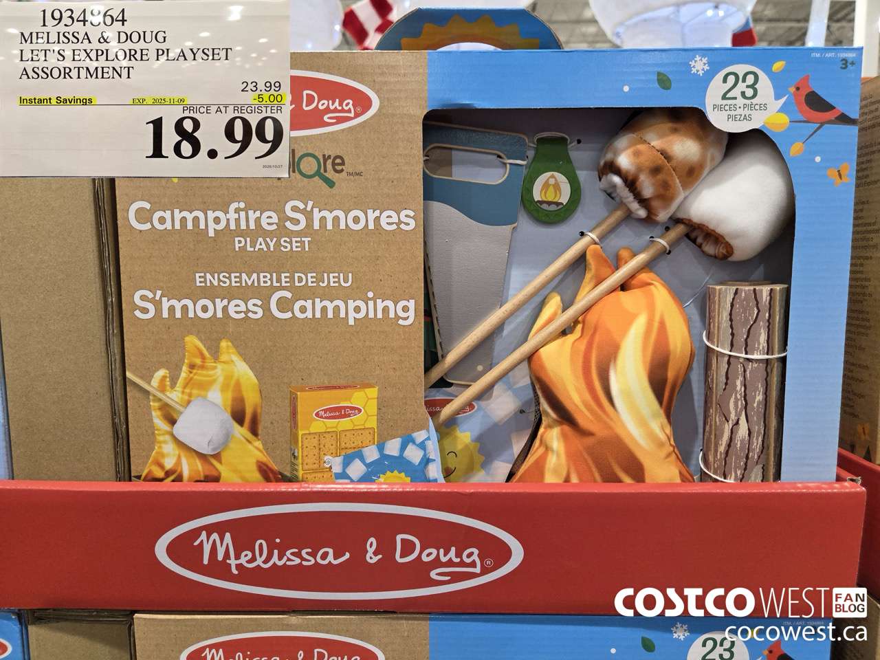 1934864 MELISSA & DOUG LET'S EXPLORE PLAYSET ASSORTMENT ($5.00 INSTANT SAVINGS EXPIRES ON 2025-11-09) $18.99