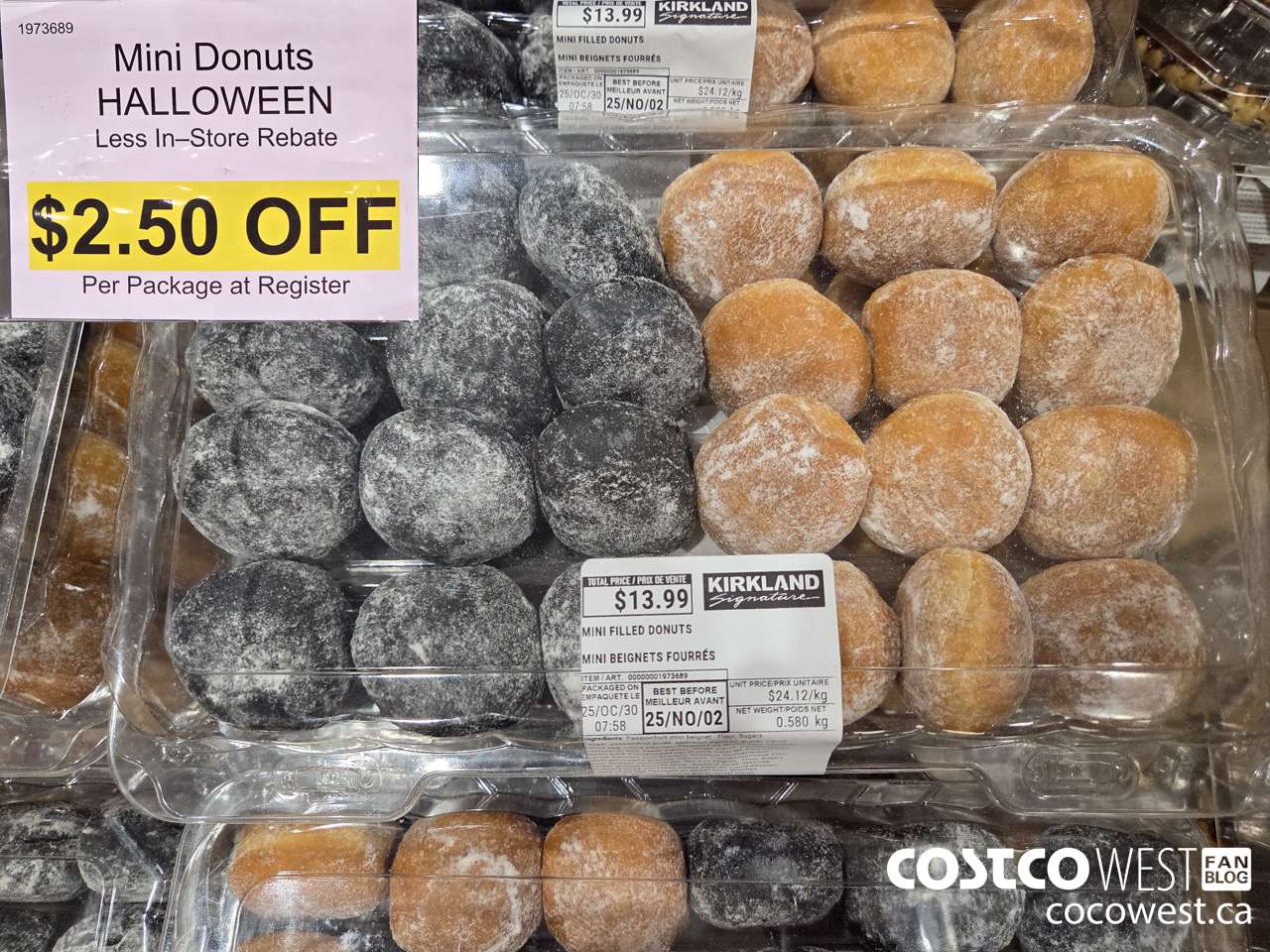 1973689 MINI DONUTS HALLOWEEN ($2.50 INSTANT SAVINGS)