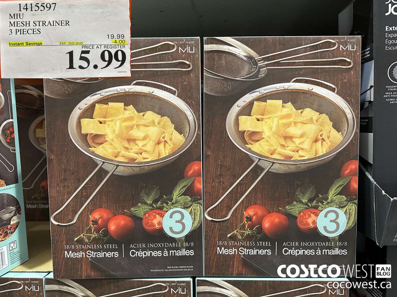 1415597 MIU MESH STRAINER 3 PIECES ($4.00 INSTANT SAVINGS EXPIRES ON 2025-10-05) $15.99