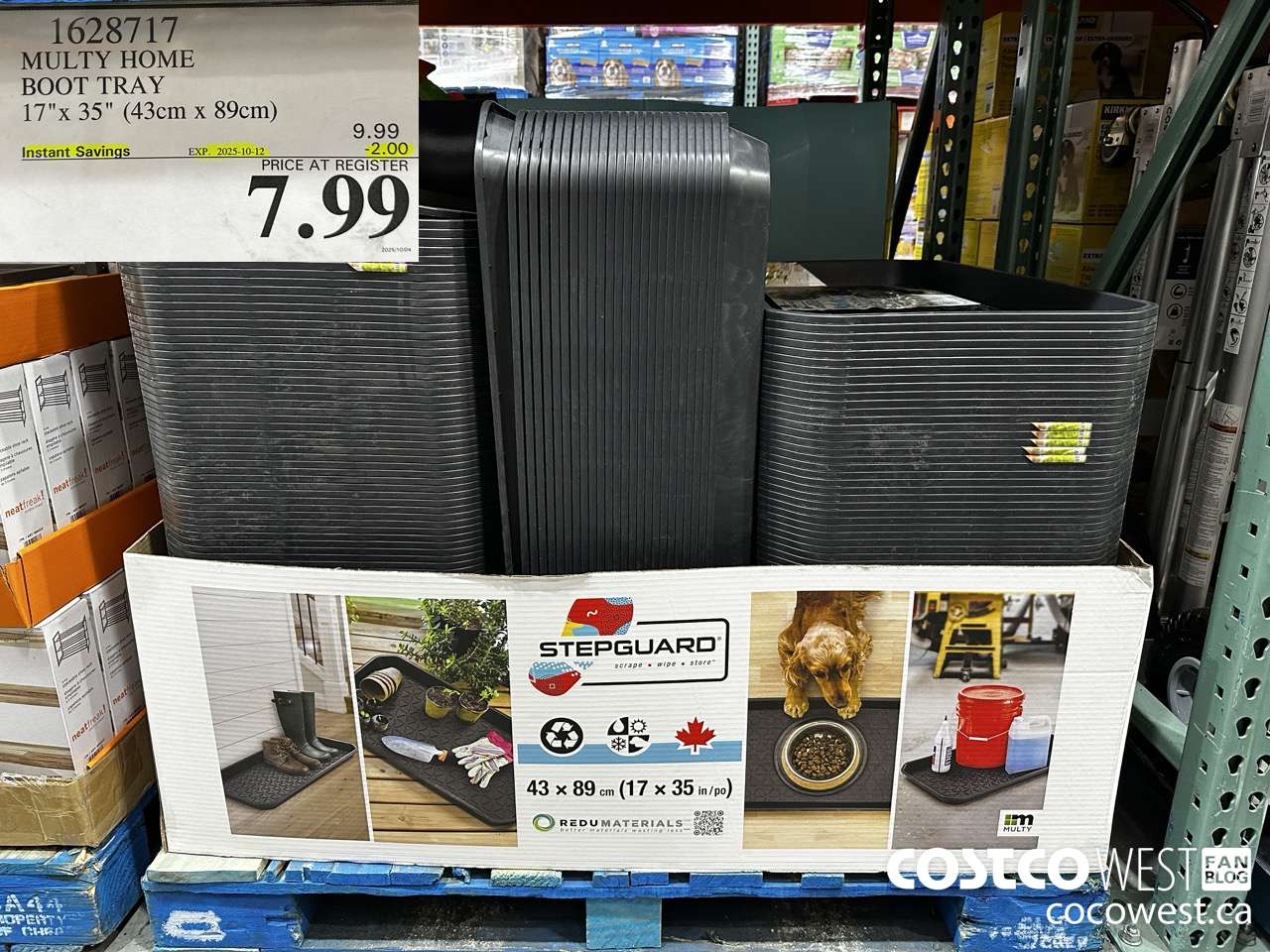 1628717 MULTY HOME BOOT TRAY 17