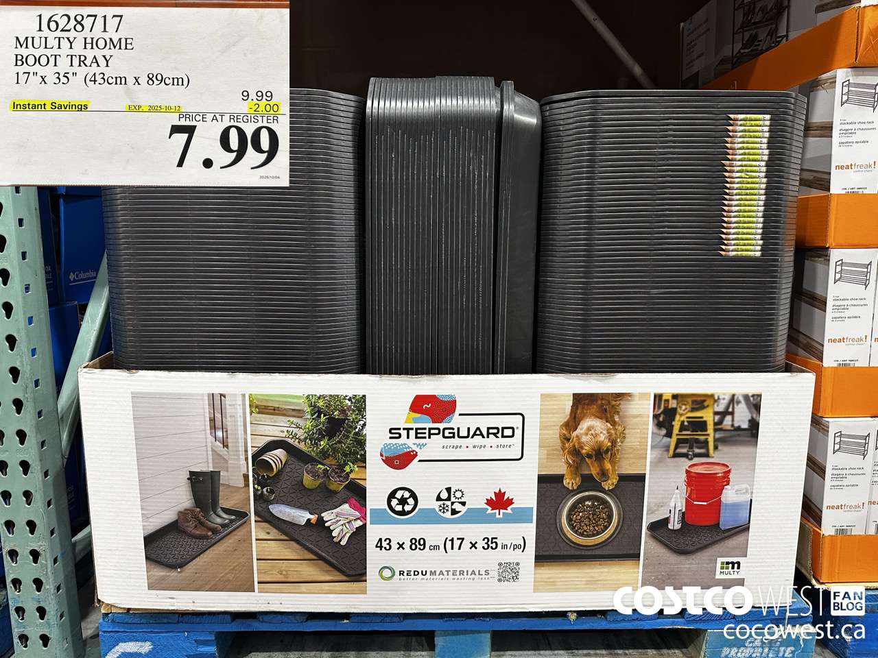 1628717 MULTY HOME BOOT TRAY 17