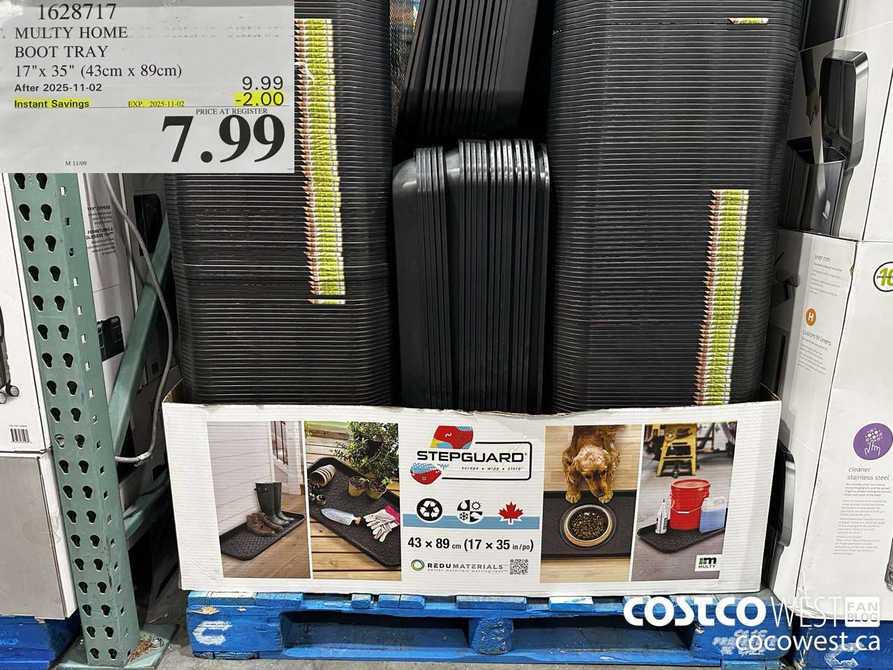 1628717 MULTY HOME BOOT TRAY 17