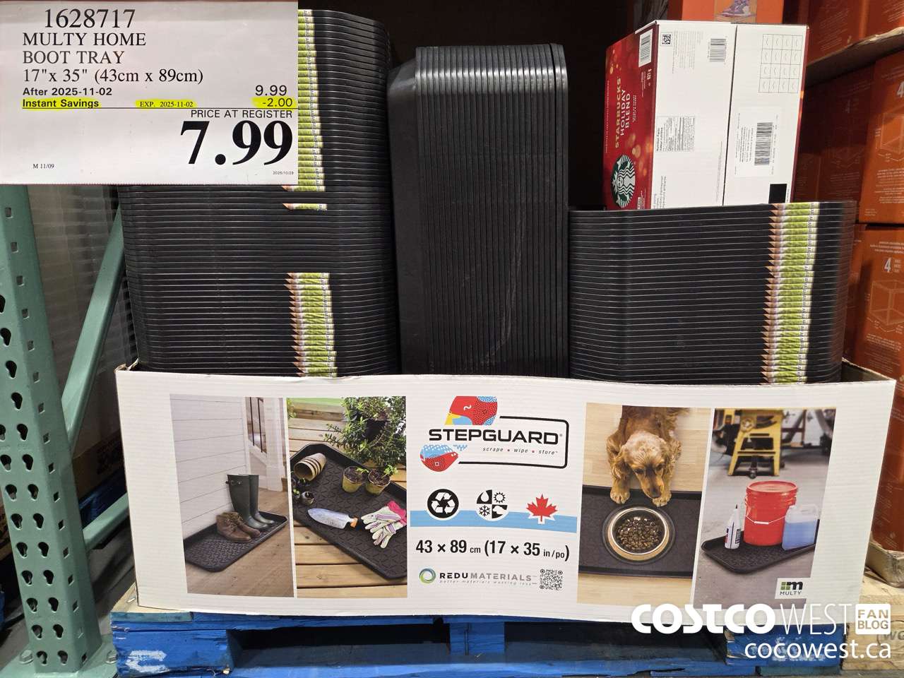 1628717 MULTY HOME BOOT TRAY 17