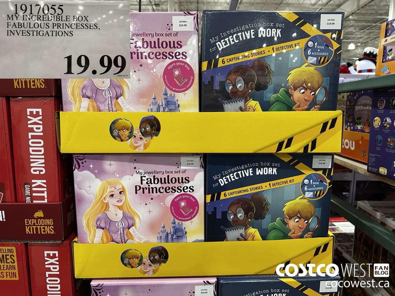 1917055 MY INCREDIBLE BOX FABULOUS PRINCESSES INVESTIGATIONS $19.99