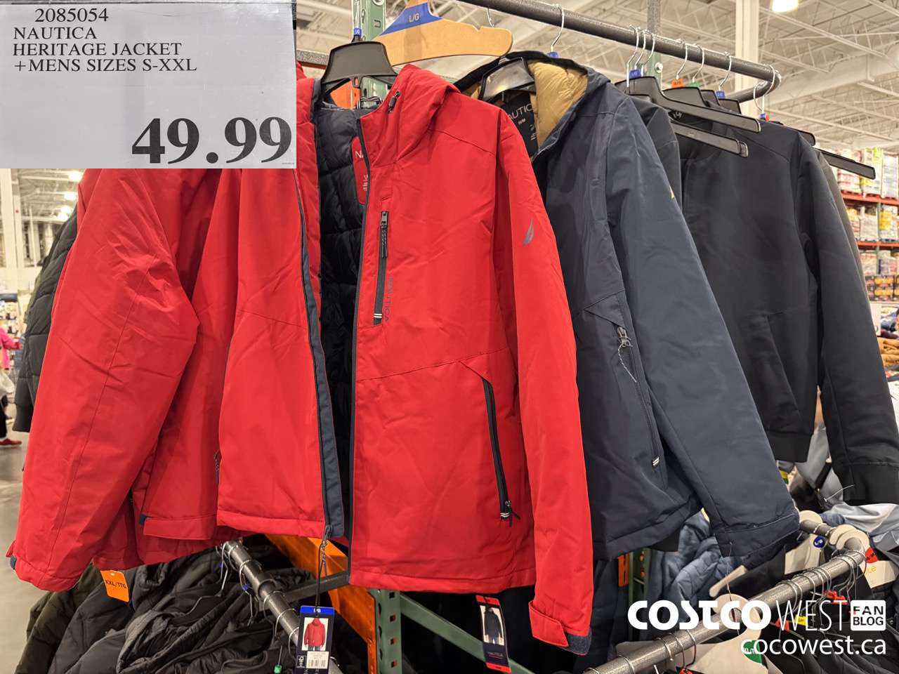 2085054 NAUTICA HERITAGE JACKET MENS SIZES S-XXL $49.99