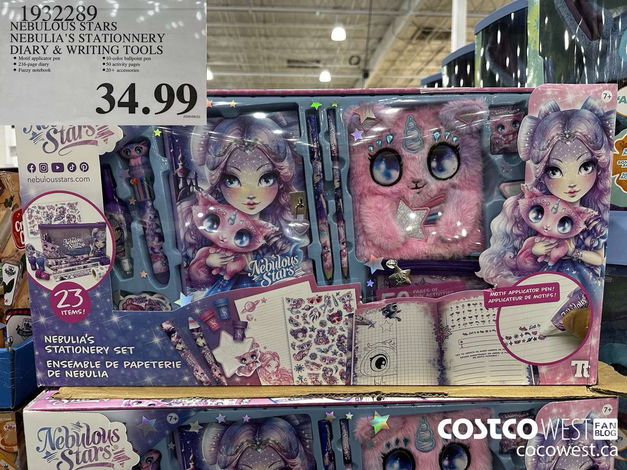 1932289 NEBULOUS STARS NEBULIA'S STATIONNERY DIARY & WRITING TOOLS $34.99