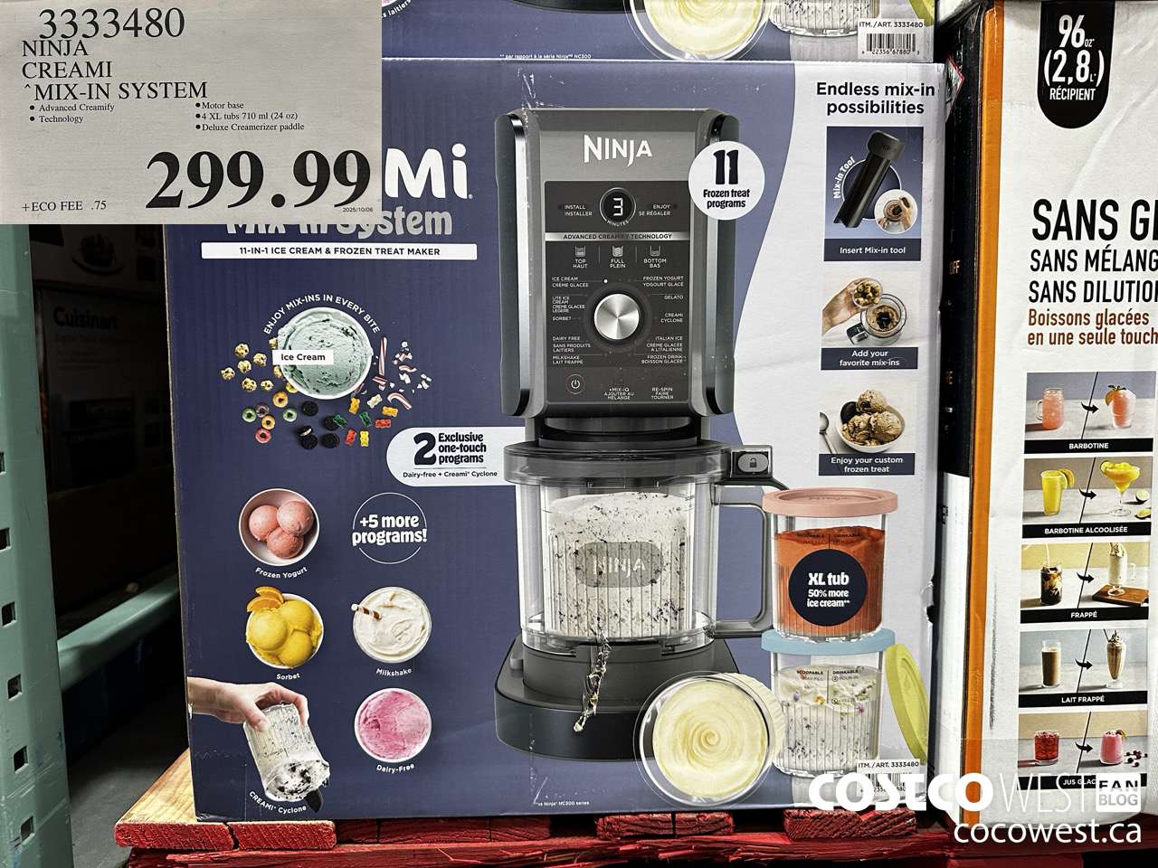 3333480 NINJA CREAMI MIX-IN SYSTEM $299.99