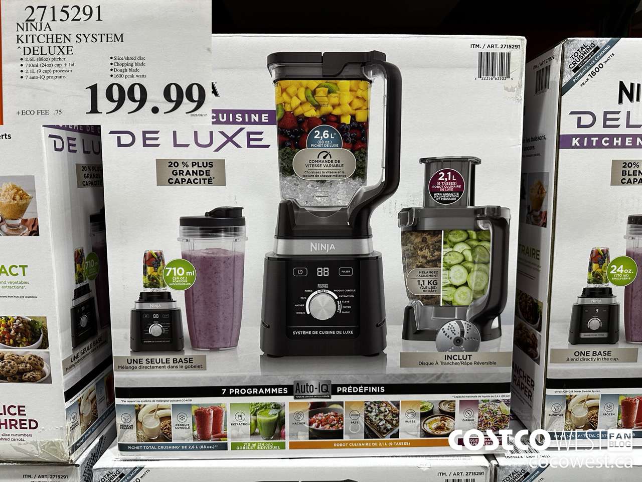 2715291 NINJA KITCHEN SYSTEM DELUXE $199.99