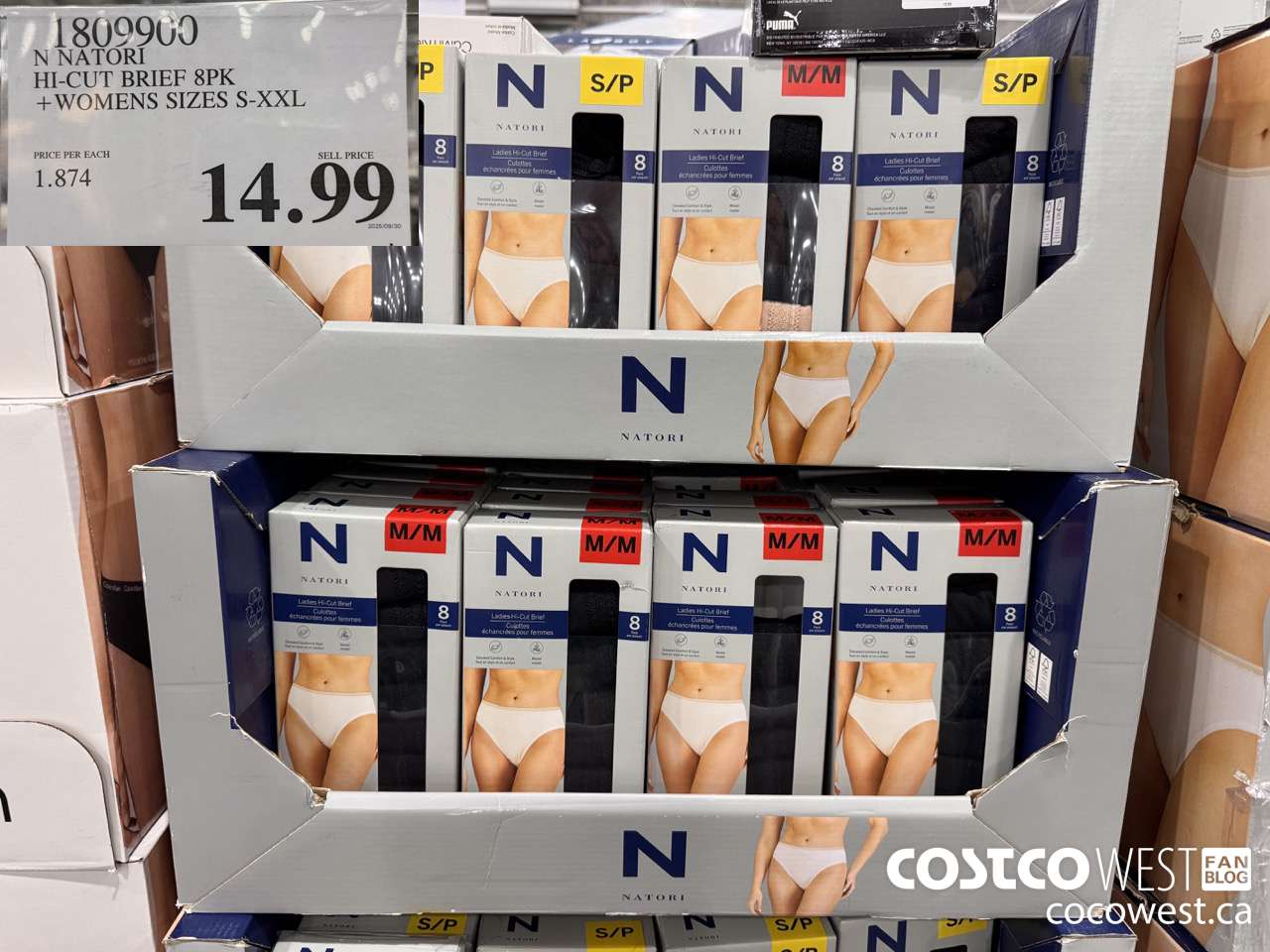 1809900 N NATORI HICUT BRIEFS 8PK LADIES SIZES S-XXL $14.99