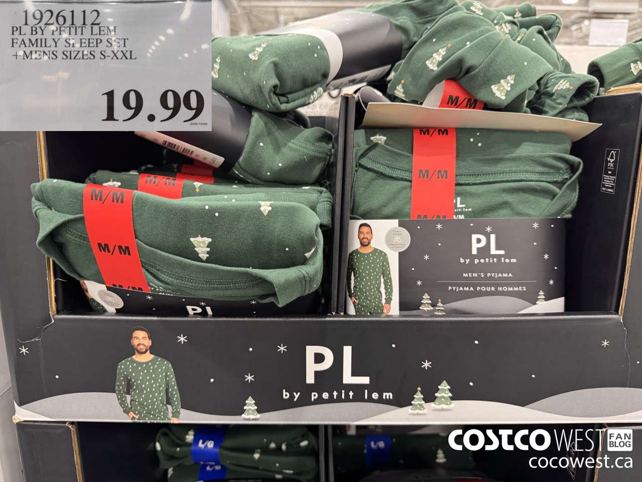 1926112 PL BY PETIT LEM FAMILY SLEEP SET MENS SIZES S-XXL $19.99