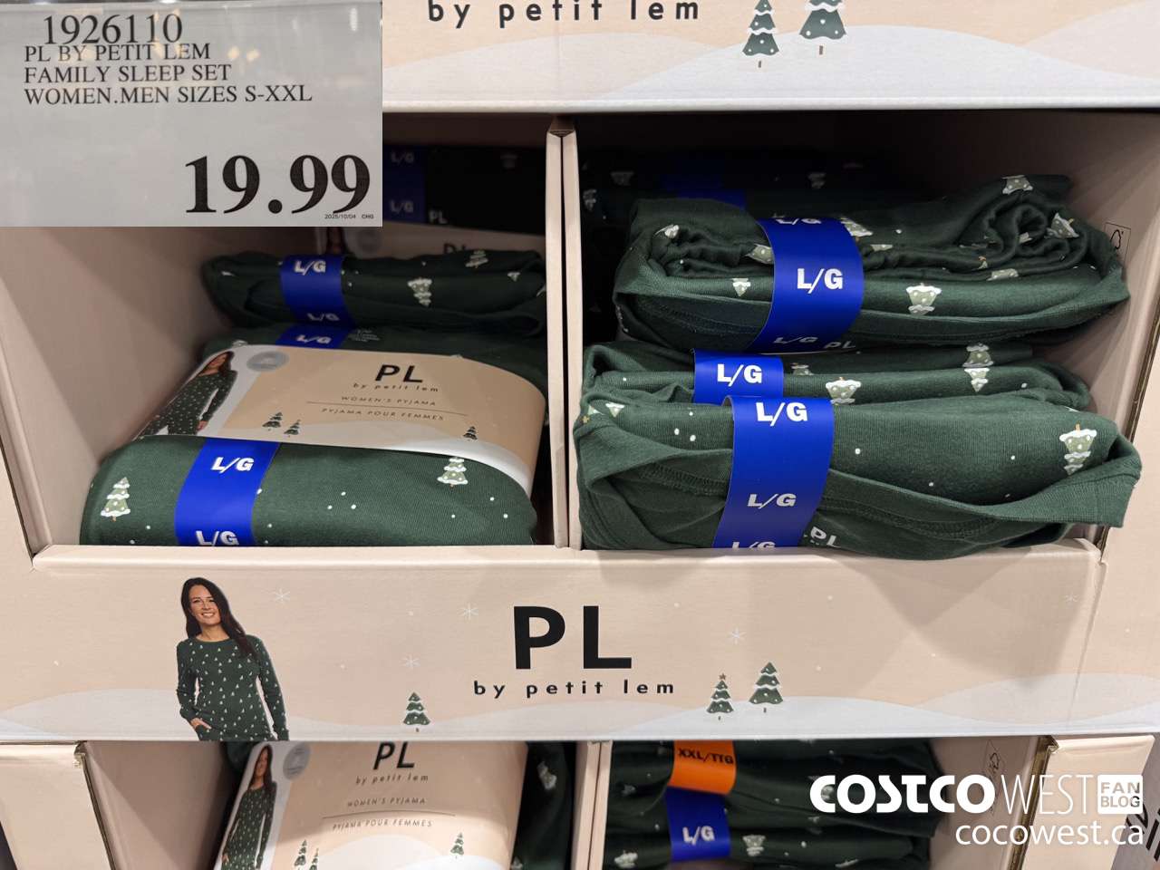 1926110 PL BY PETIT LEM FAMILY SLEEP SET WOMEN MEN SIZES S-XXL $19.99