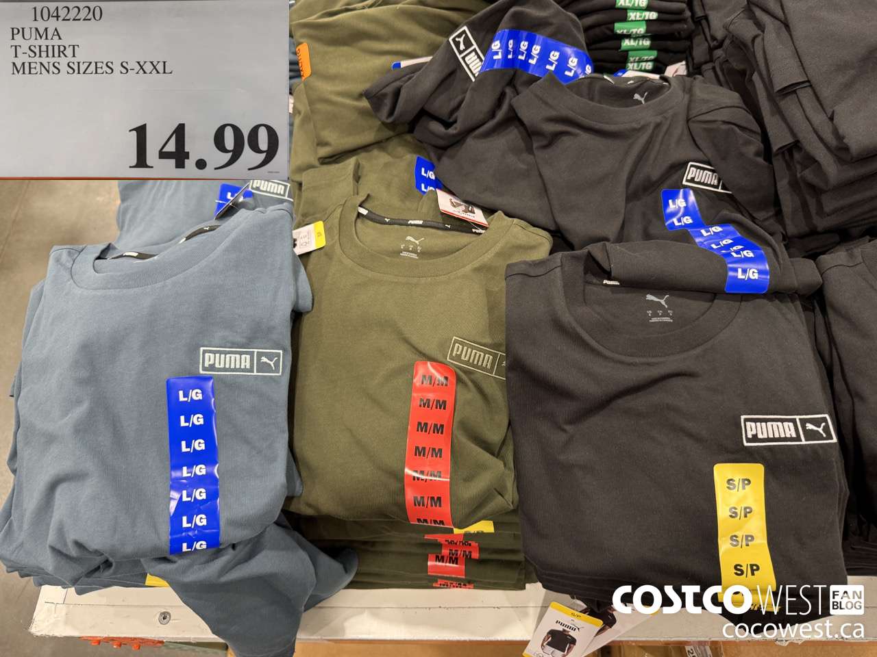 1042220 PUMA T-SHIRT MENS SIZES S-XXL $14.99