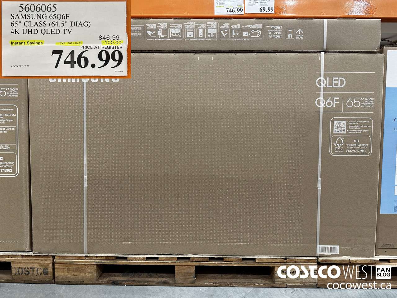 5606065 SAMSUNG 65Q6F 65